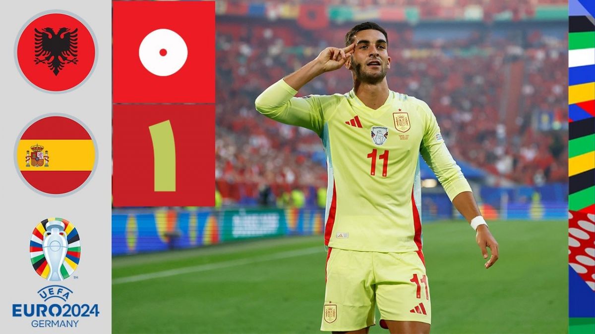 خلاصه بازی آلبانی 0-1 اسپانیا