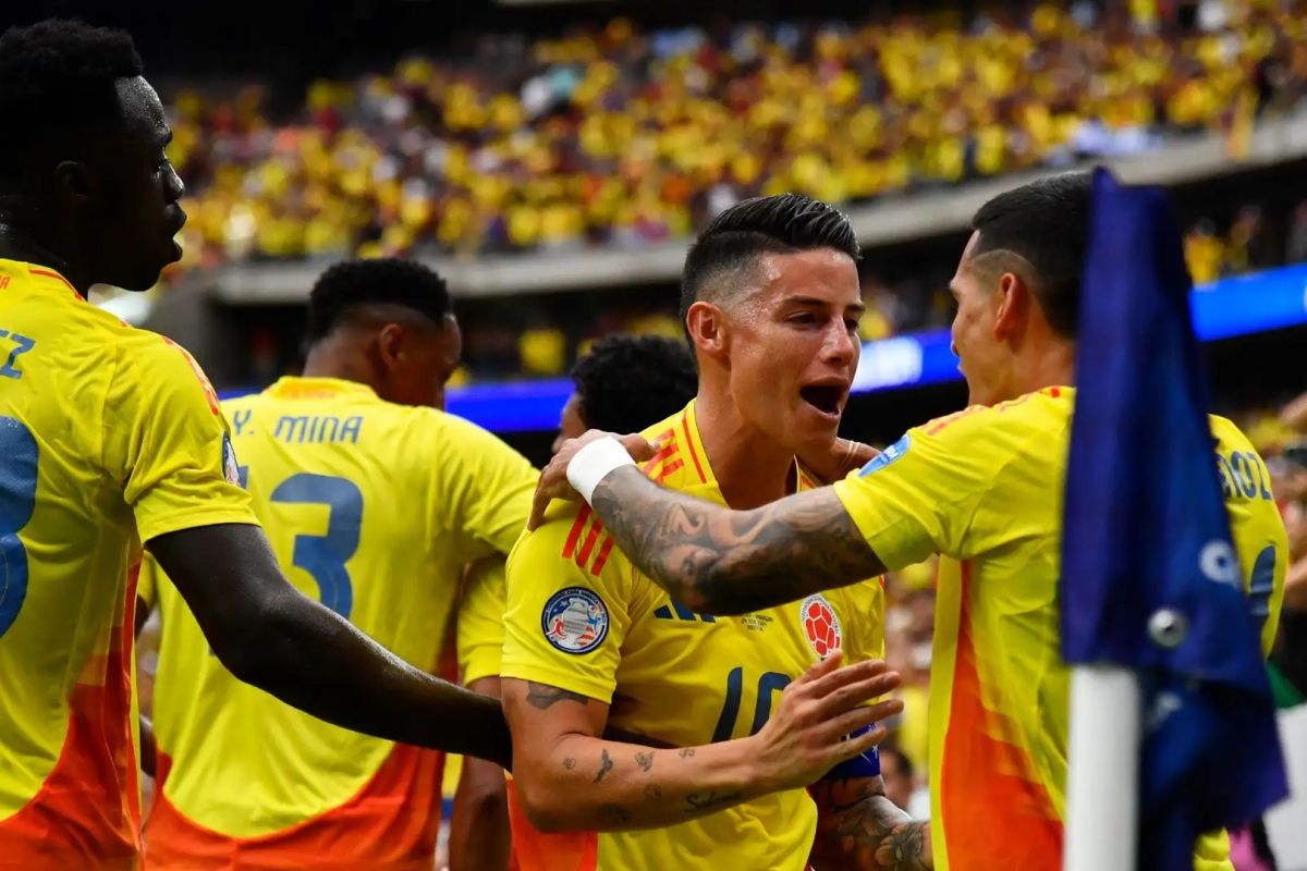سه امتیاز برای کلمبیا با دو پاس‌گل از ستاره سابق رئال مادرید