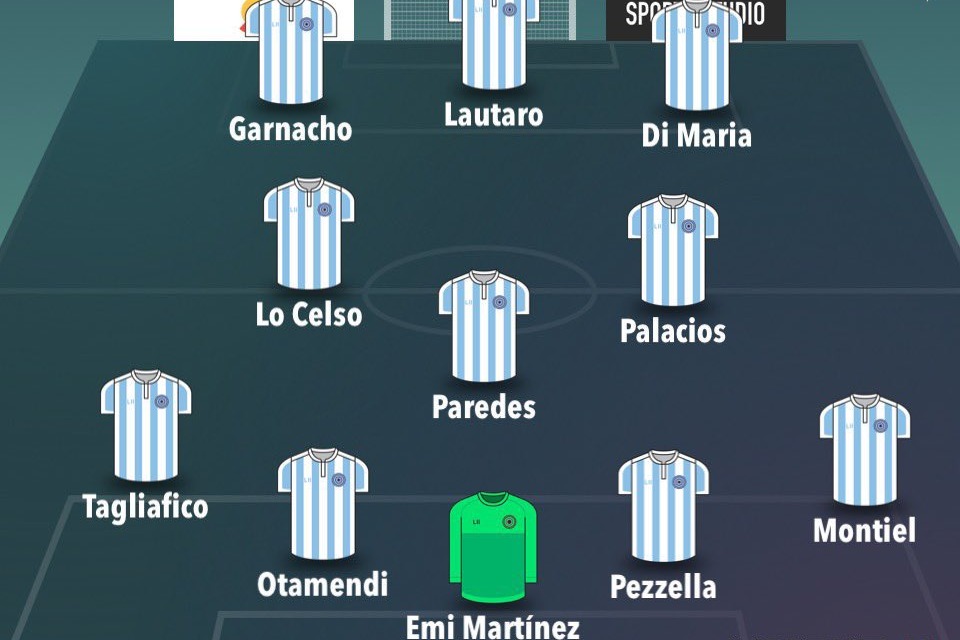 ترکیب آرژانتین و پرو؛ چه کسی به جای مسی بازی می‌کند؟