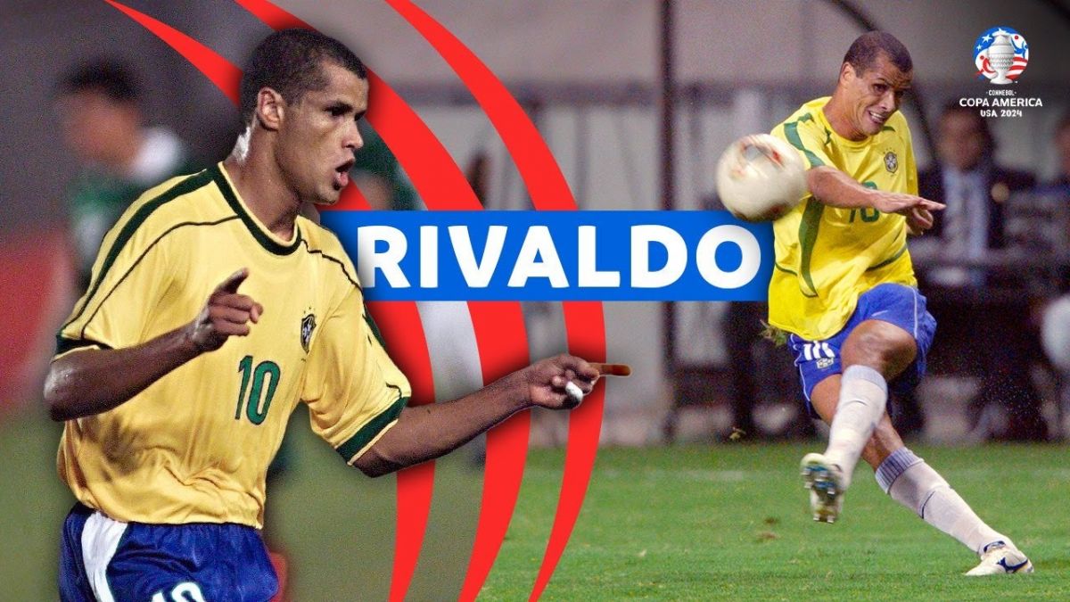 درخشش های ریوالدو اسطوره فوتبال برزیل در کوپا آمریکا