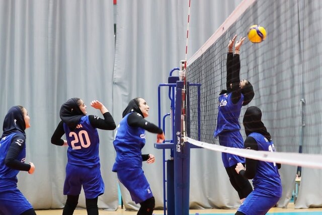 شکست دختران والیبال ایران در قهرمانی آسیا