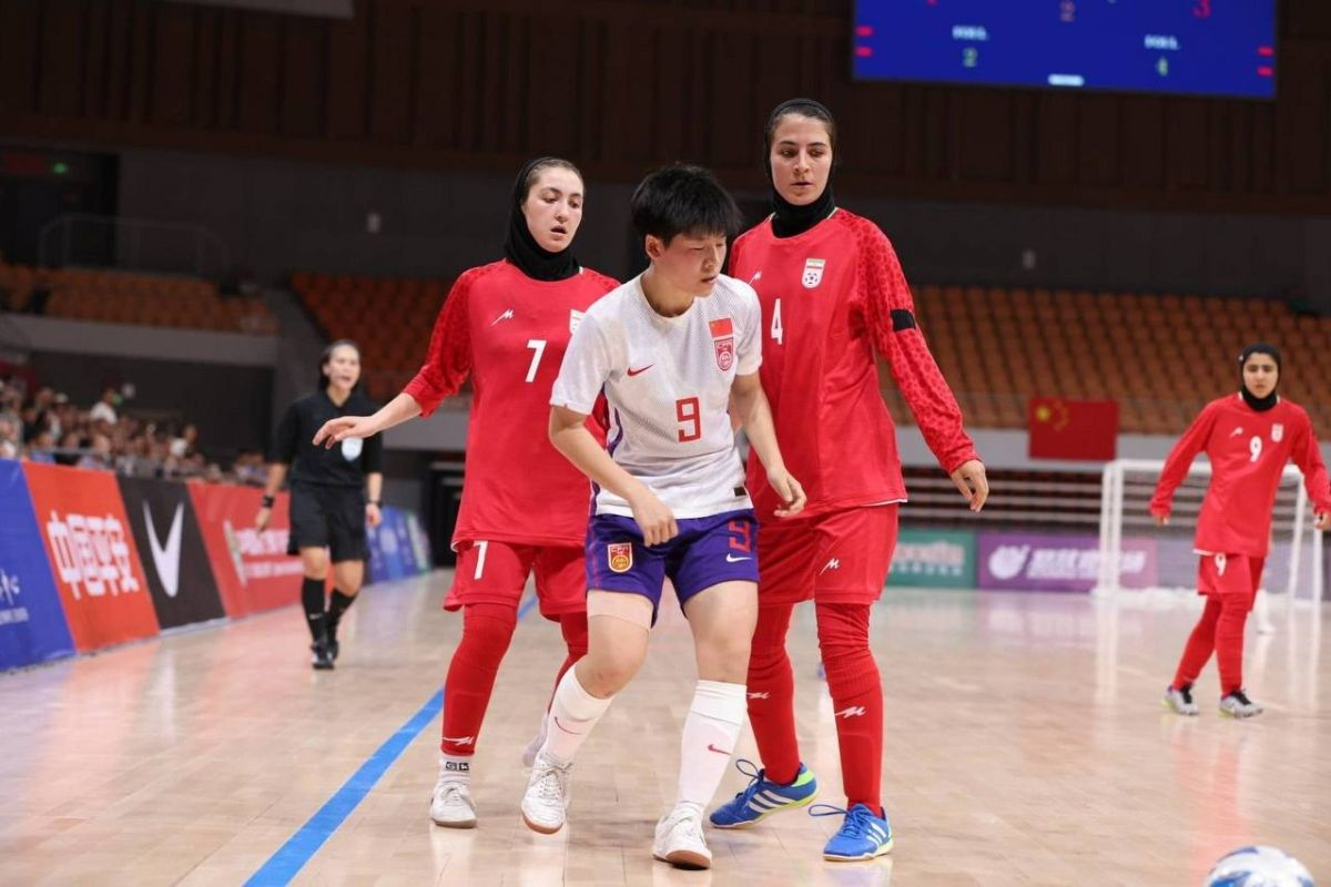 گزارش تصویری/ دیدار تیمهای ملی فوتسال بانوان ایران و چین