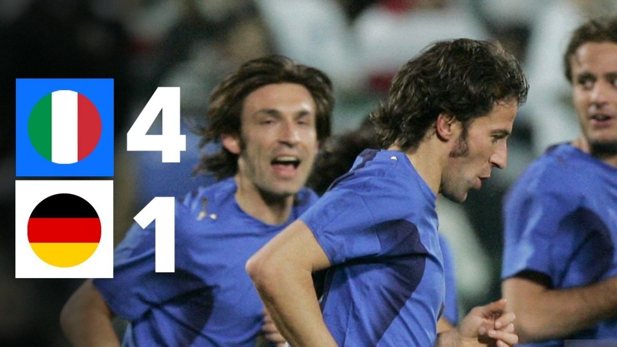 نوستالژی/ ایتالیا 4-1 آلمان در سال 2006 (گلزنی دل پیرو)