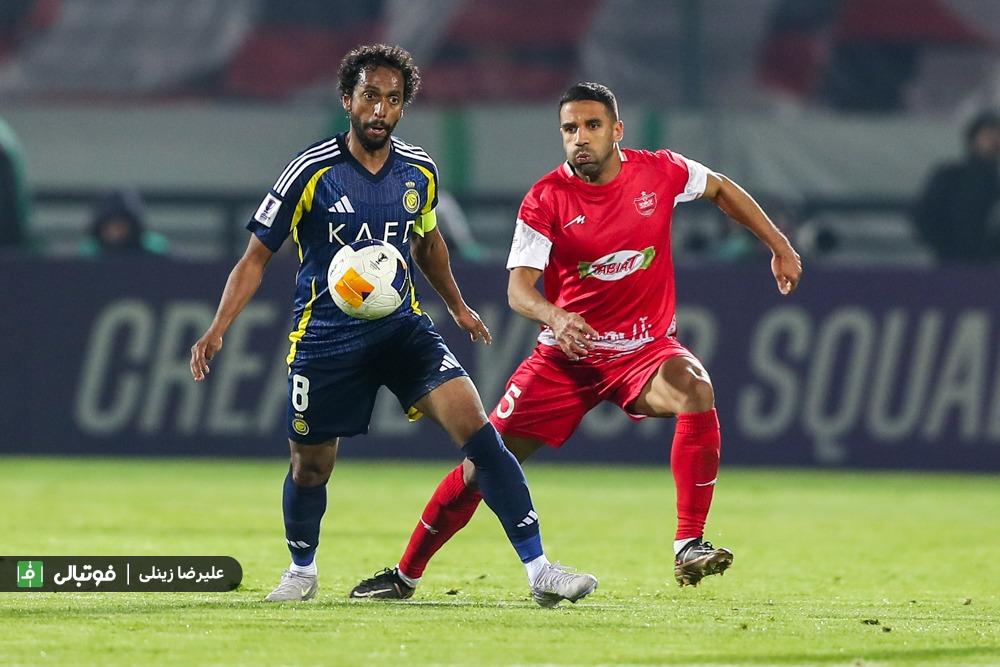 آمار دیدار پرسپولیس و النصر