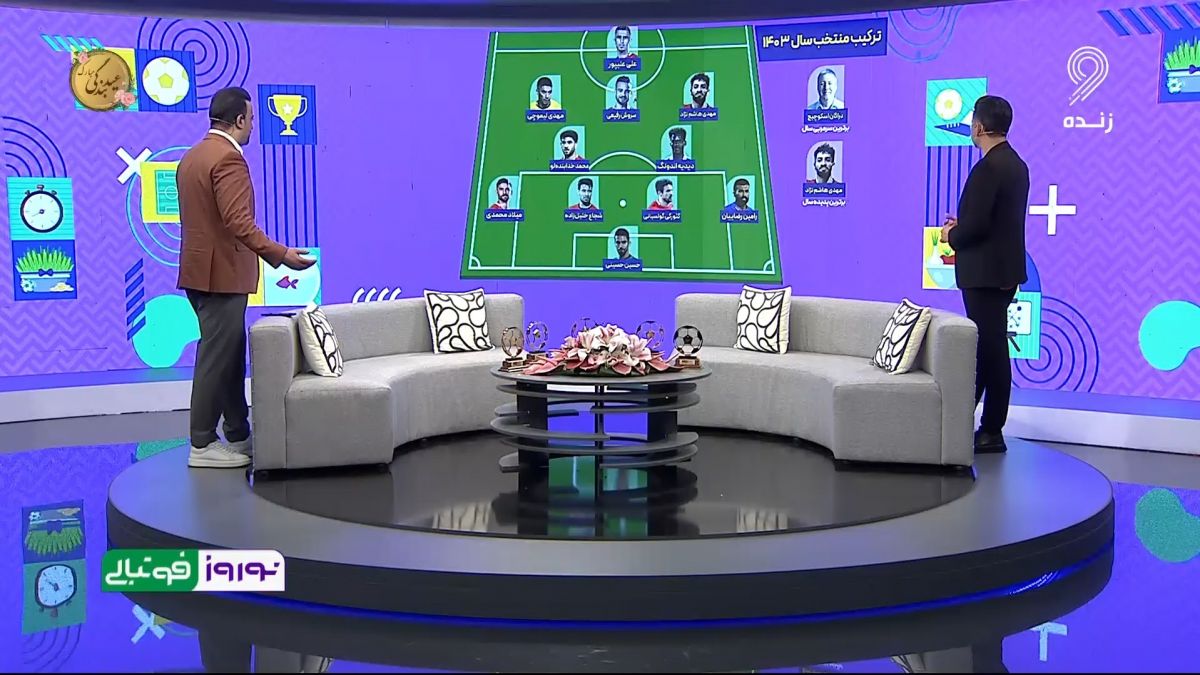 نوروز فوتبالی/ تیم منتخب فوتبال ایران در سال 1403