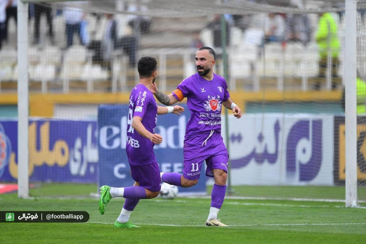 برتری دو گله هوادار مقابل ملوان