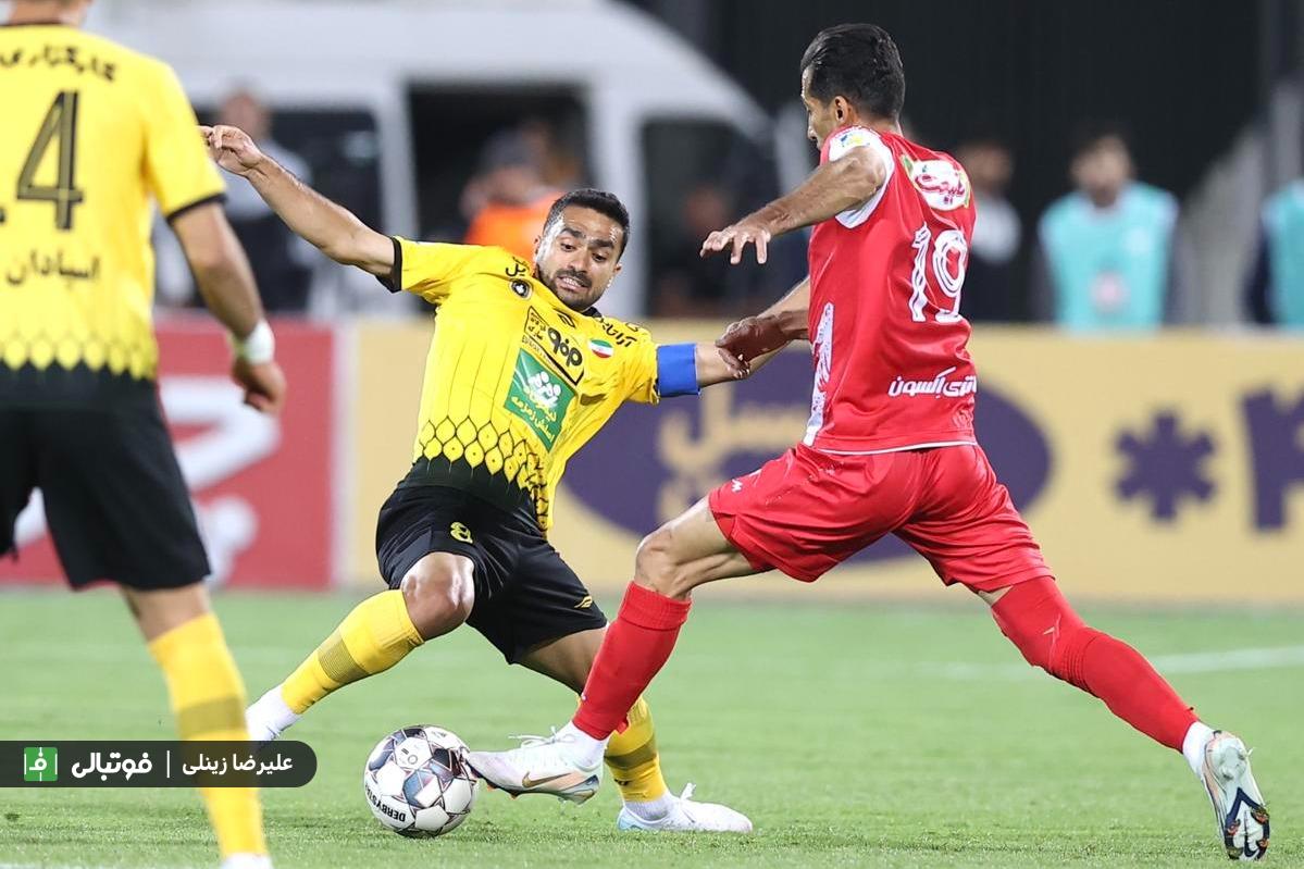 گزارش تصویری اختصاصی/ پرسپولیس صفر - سپاهان دو