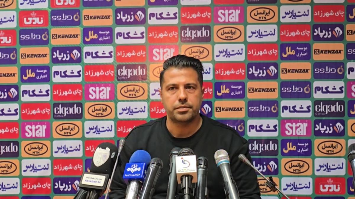 پوریا نبی، مربی هوادار: به 3 امتیاز بازی با استقلال فکر می‌کنیم