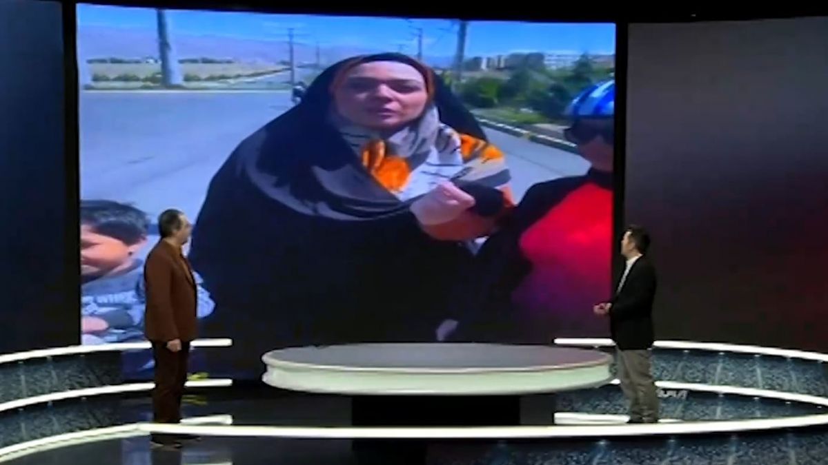 مادری که با دویدن در کنار فرزند دوچرخهسوار خود از او حمایت کرد!