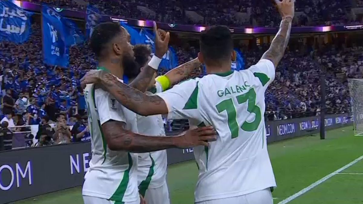 گل دوم الاهلی عربستان به الهلال (ایوان تونی)
