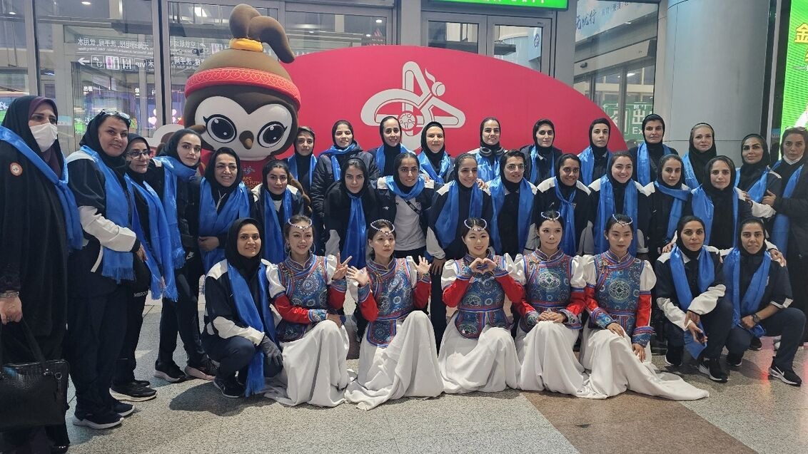 دختران فوتسالیست ایران به چین رسیدند