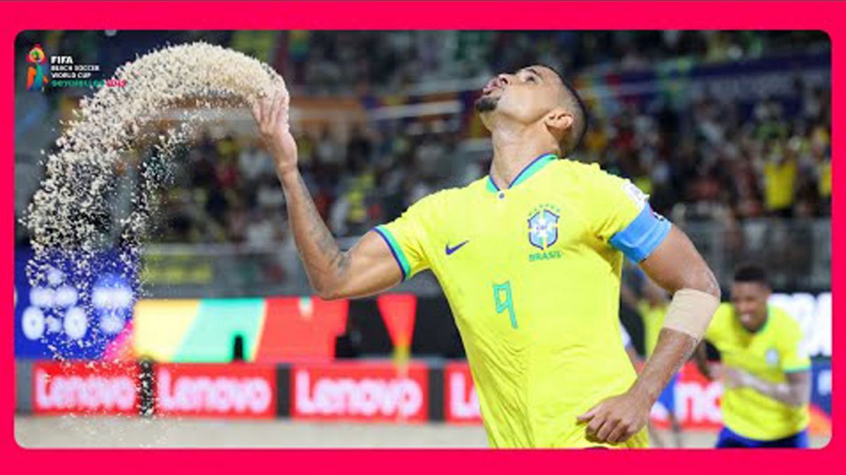خلاصه بازی تیم ملی فوتبال ساحلی برزیل 3-1 السالوادور