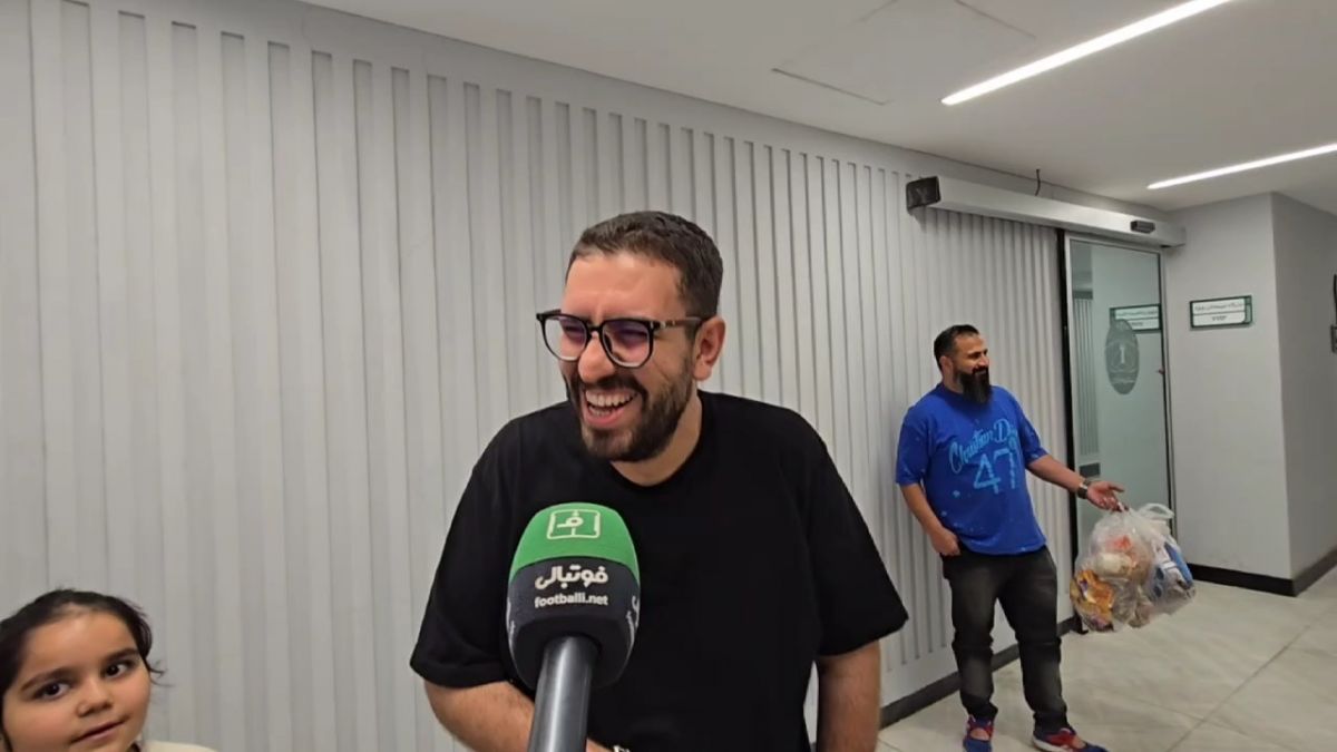 مصاحبه هواداران شاد استقلال پس از برد پرگل مقابل آلومینیوم