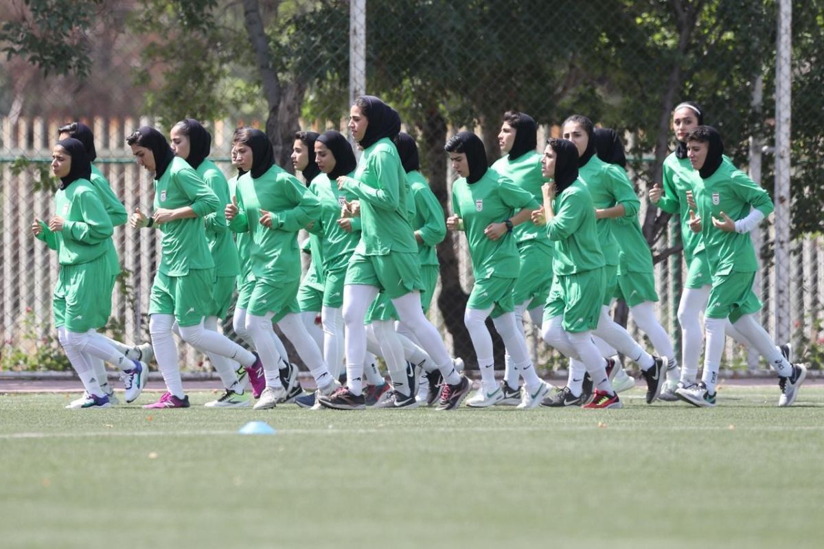 گزارش تصویری/ تمرین تیم ملی فوتبال بانوان، ۲۱ اردیبهشت ۱۴۰۴