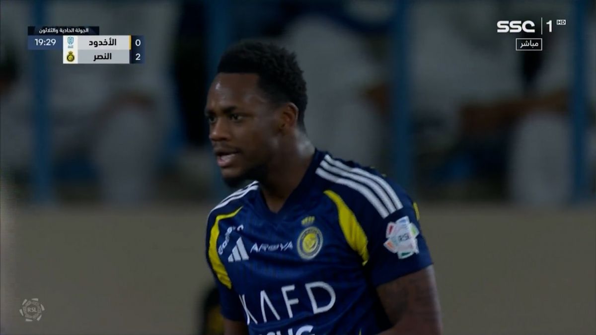 گل دوم النصر به الاخدود (جان دوران)