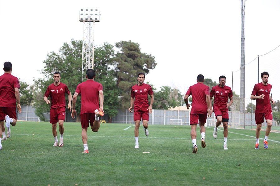 برگزاری تمرین سهشنبه پرسپولیس