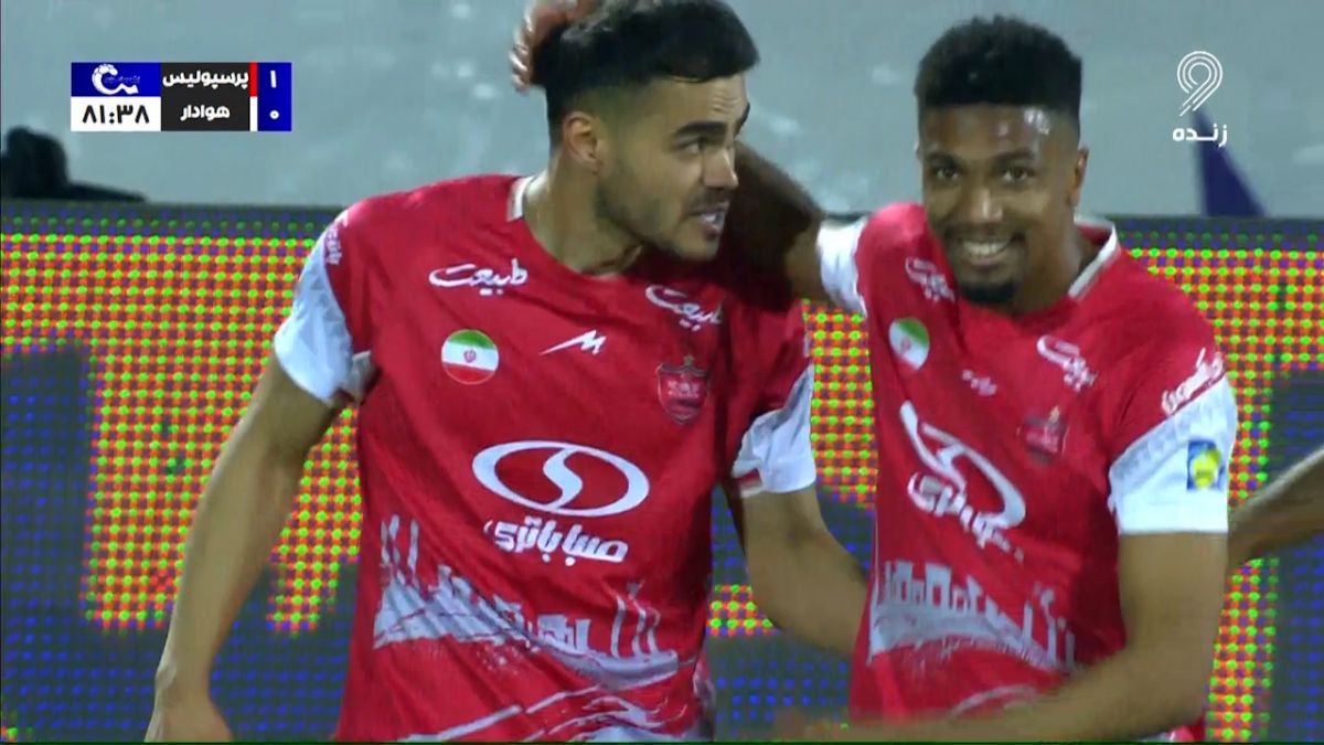 گل اول پرسپولیس به هوادار (اورونوف)