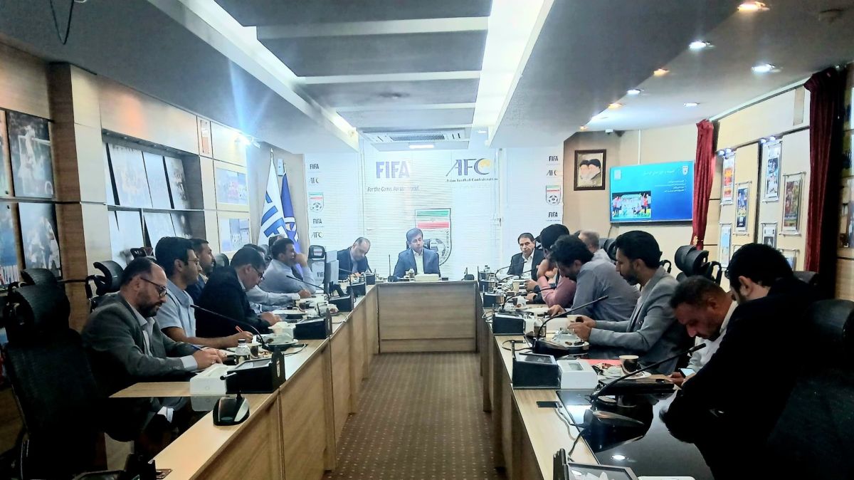 برگزاری جلسه هماهنگی بازی های فوتسال کافا در کیش